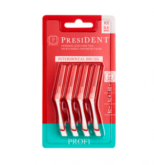 ёршики межзубные PRESIDENT PROFI XS арт.401303